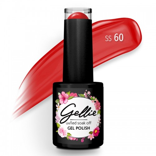 Gellie Ημιμόνιμο Βερνίκι Νυχιών SS60, 10ml