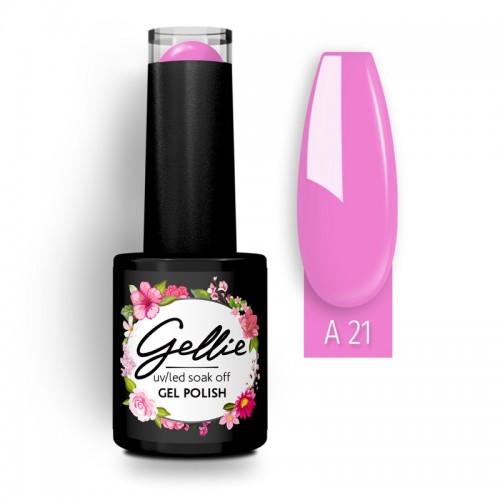 Gellie Ημιμόνιμο Βερνίκι Νυχιών Limited Edition A21, 10ml