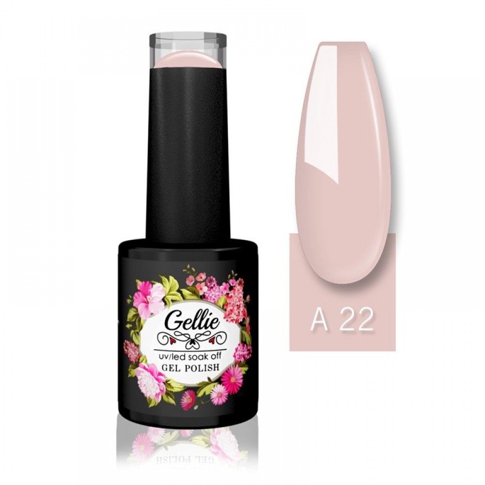 Gellie Ημιμόνιμο Βερνίκι Νυχιών Limited Edition A22, 10ml