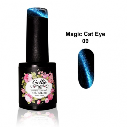 Gellie Ημιμόνιμο Βερνίκι Νυχιών Magic Cat Eye 09 ,10ml