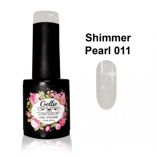 Gellie Ημιμόνιμο Βερνίκι Νυχιών Shimmer Pearl 11 ,10ml
