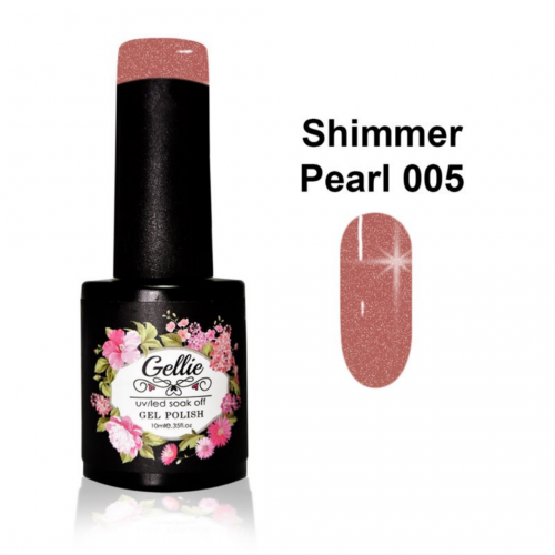 Gellie Ημιμόνιμο Βερνίκι Νυχιών Shimmer Pearl 05 ,10ml