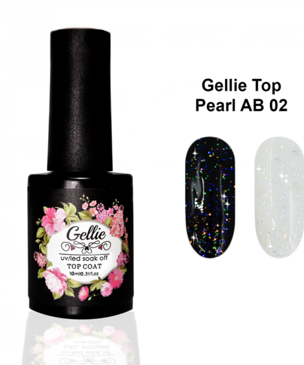 Gellie Top Για Ημιμόνιμο Pearl Top Ab 02 ,10ml
