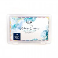 Gel It Up Watercolors Aquarelle Pallete