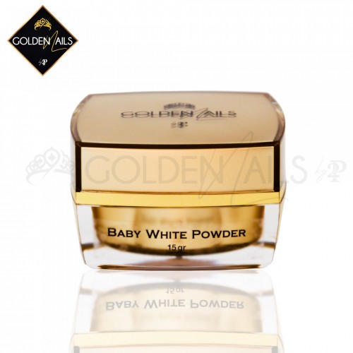 Golden Nails Σκόνη Ακρυλικού Baby White 15gr