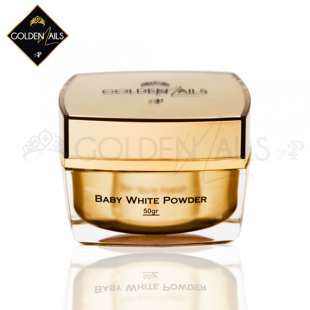 Golden Nails Σκόνη Ακρυλικού Baby White 50gr