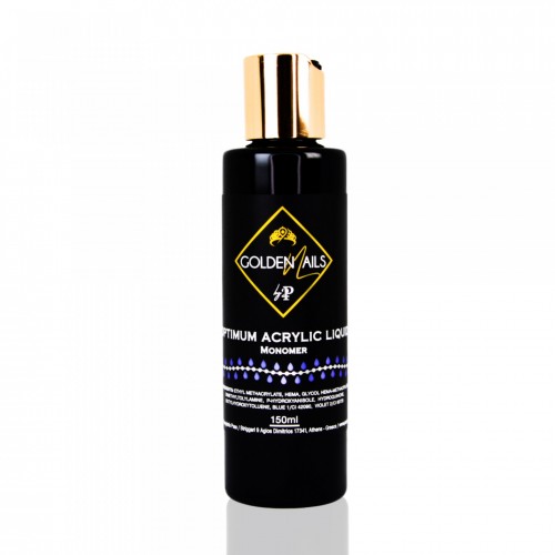 Golden Nails Υγρό Ακρυλικού Optimum Acrylic Liquid 150ml