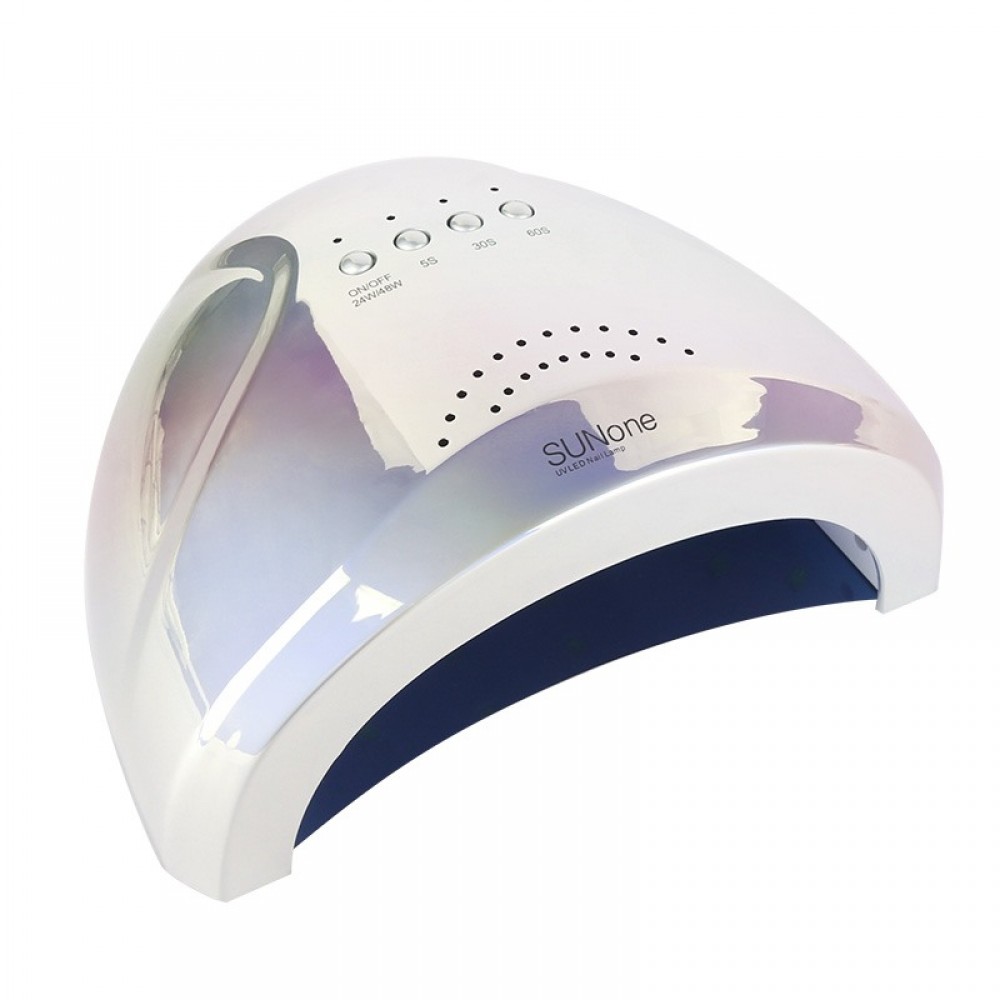 FEL Επαγγελματικό Φουρνάκι Νυχιών Uv Led 48W Μεταλλικό Ασήμι (31210)