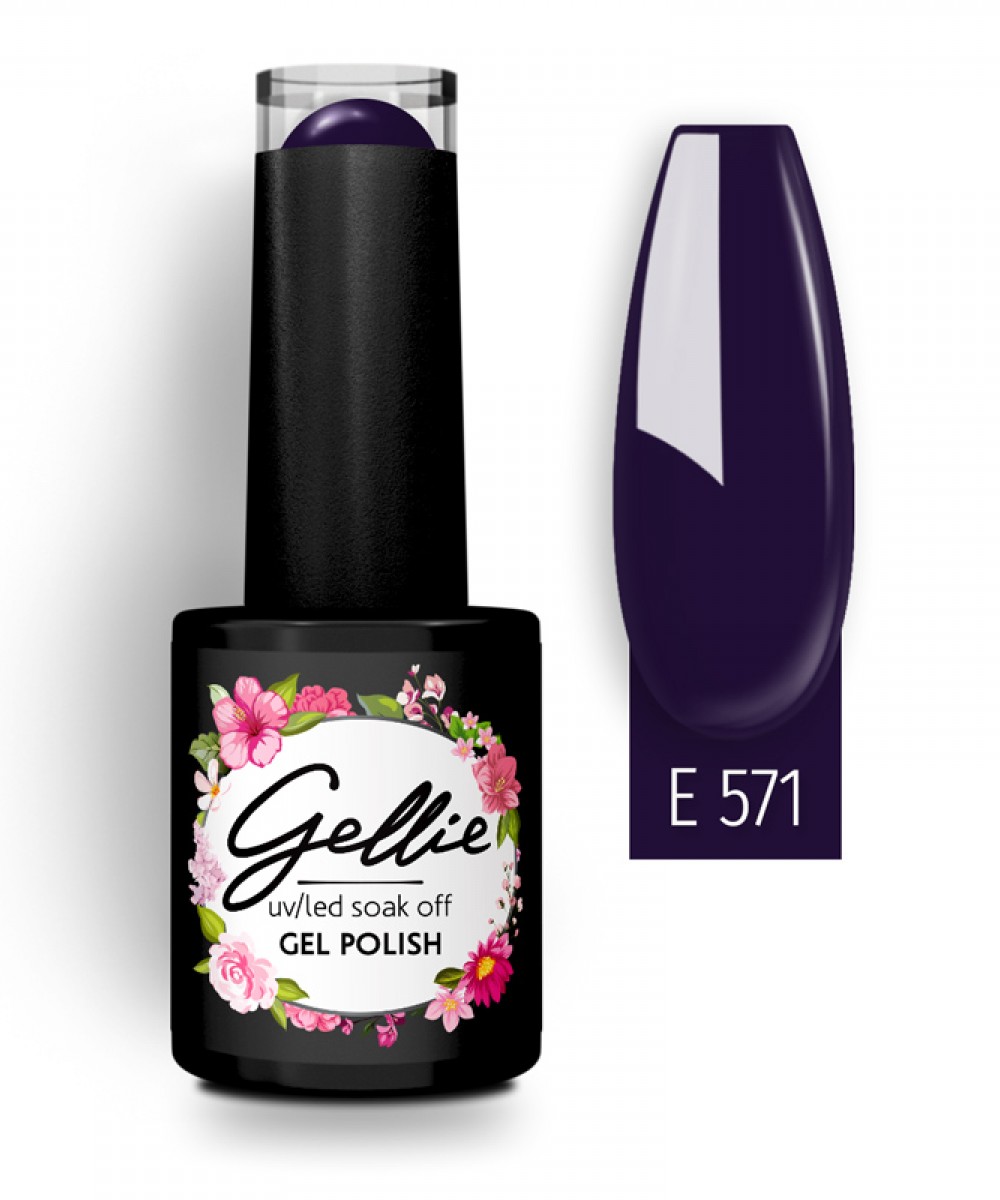 Gellie Ημιμόνιμο Βερνίκι Νυχιών E571 ,10ml