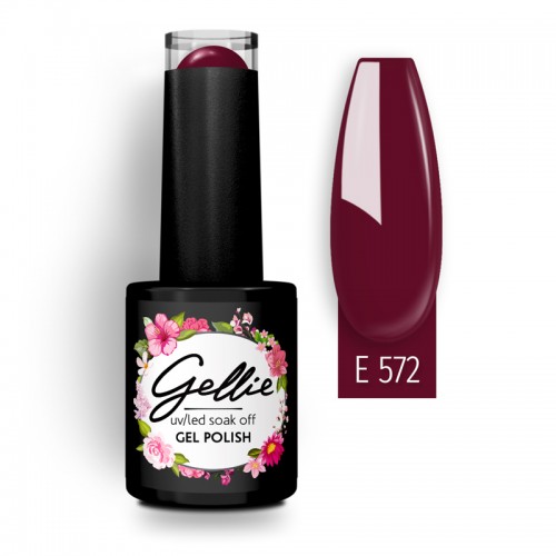 Gellie Ημιμόνιμο Βερνίκι Νυχιών E572 ,10ml