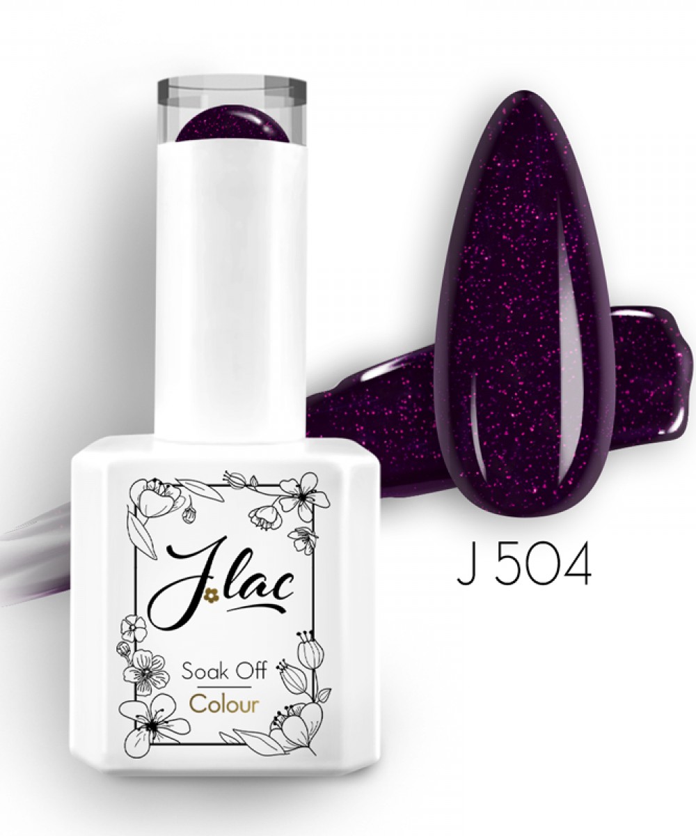 Jlac Ημιμόνιμο Βερνίκι Νυχιών 504 ,15ml