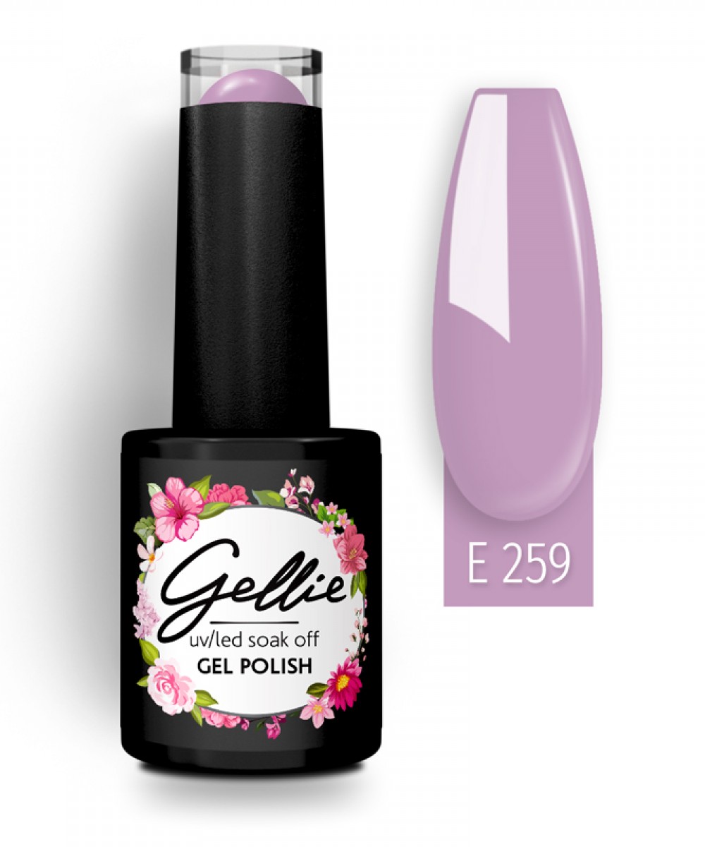 Gellie Ημιμόνιμο Βερνίκι Νυχιών E259 ,10ml