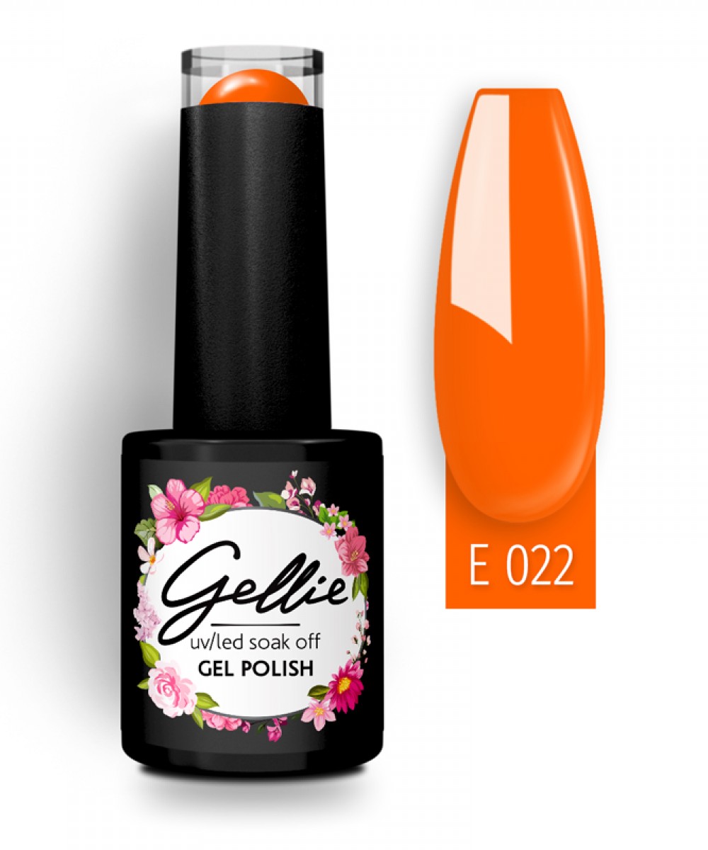 Gellie Ημιμόνιμο Βερνίκι Νυχιών E022 ,10ml *