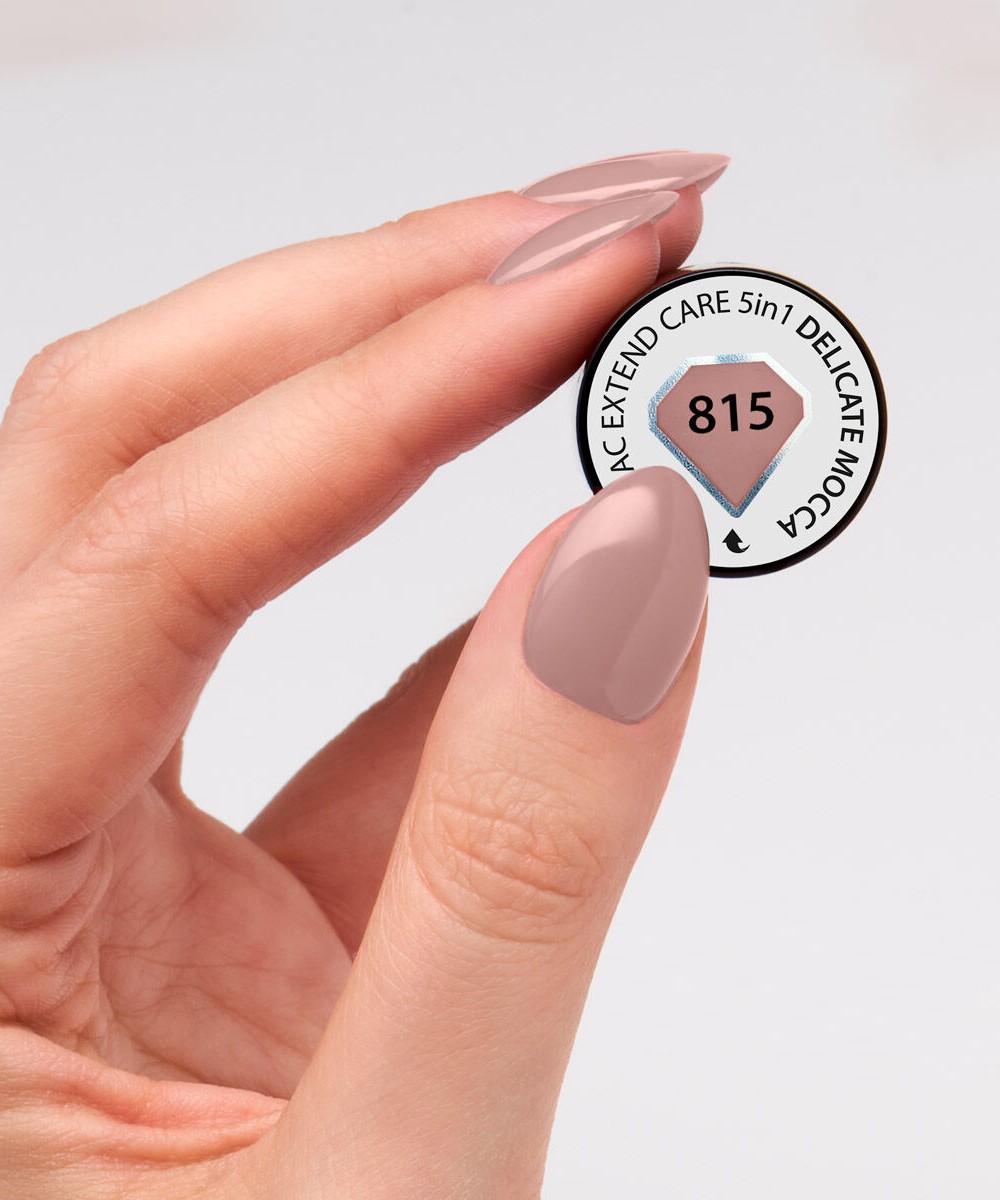 Semilac Ημιμόνιμο Βερνίκι Νυχιών Extend Care 5In1 815 Delicate Mocca 7ml