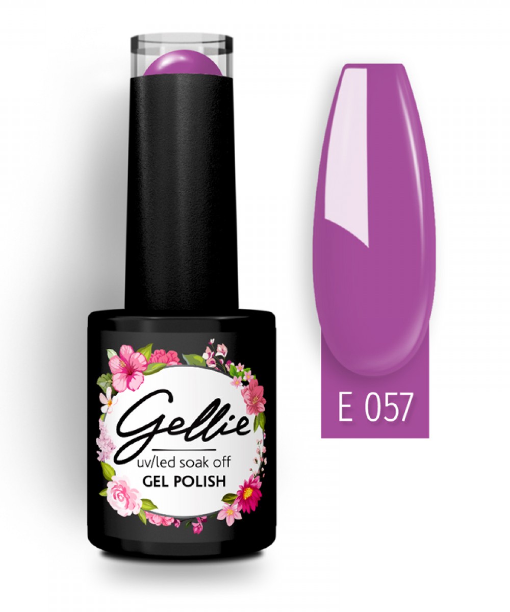 Gellie Ημιμόνιμο Βερνίκι Νυχιών E057 ,10ml