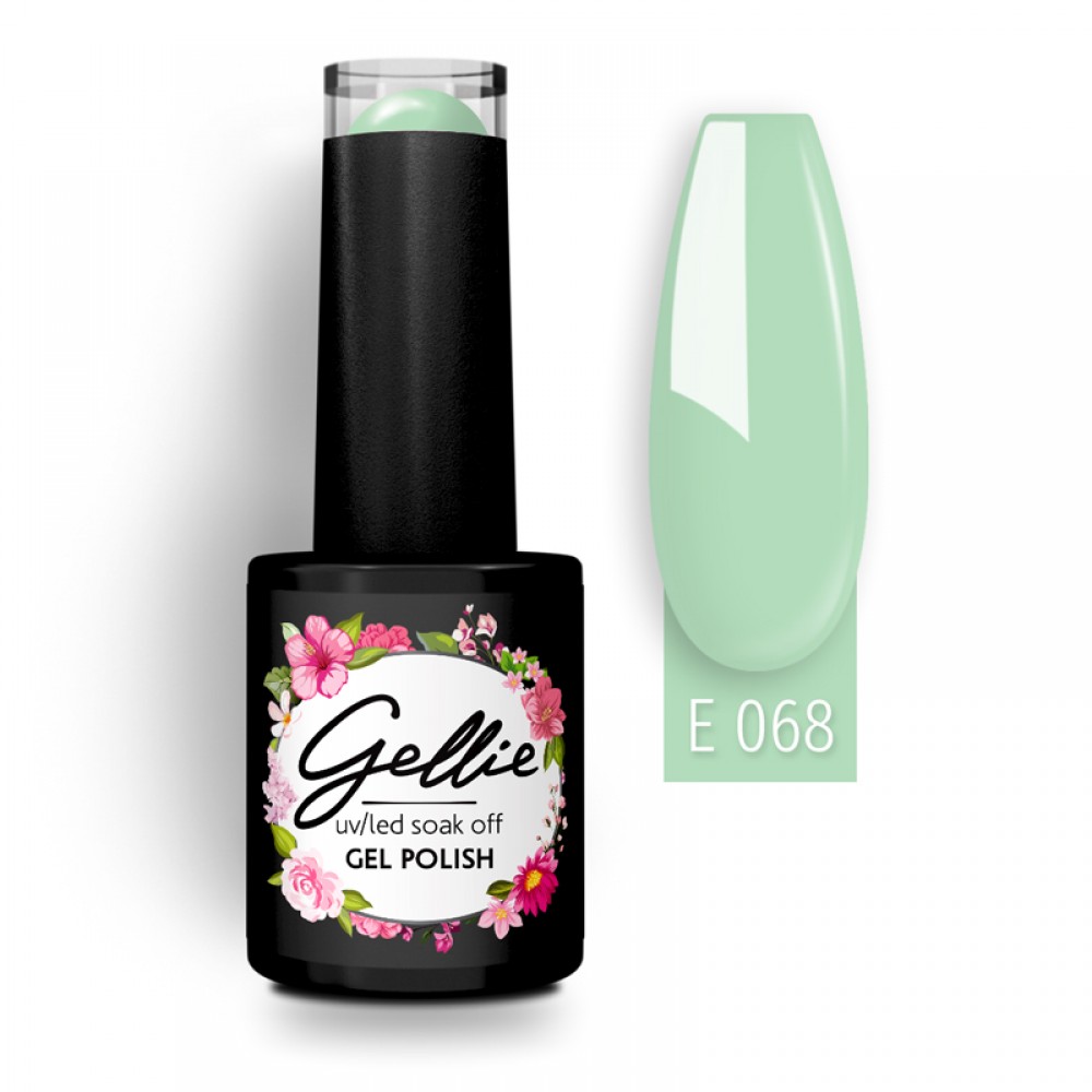 Gellie Ημιμόνιμο Βερνίκι Νυχιών E068 ,10ml