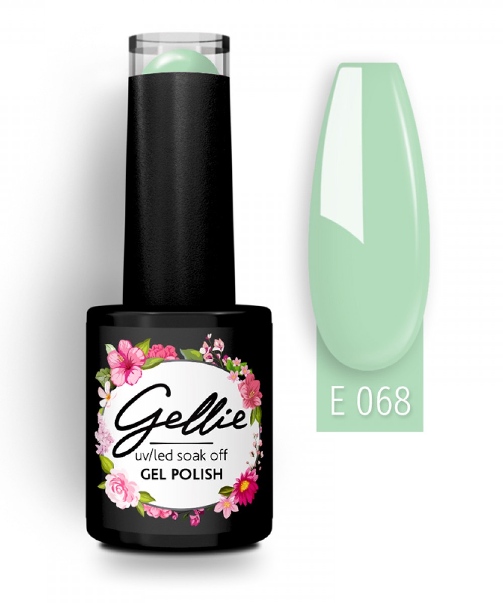Gellie Ημιμόνιμο Βερνίκι Νυχιών E068 ,10ml