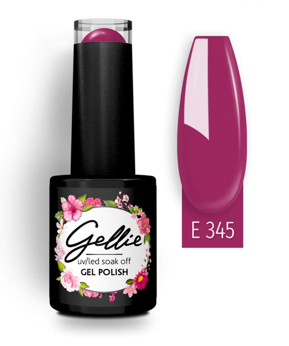 Gellie Ημιμόνιμο Βερνίκι Νυχιών E345 ,10ml