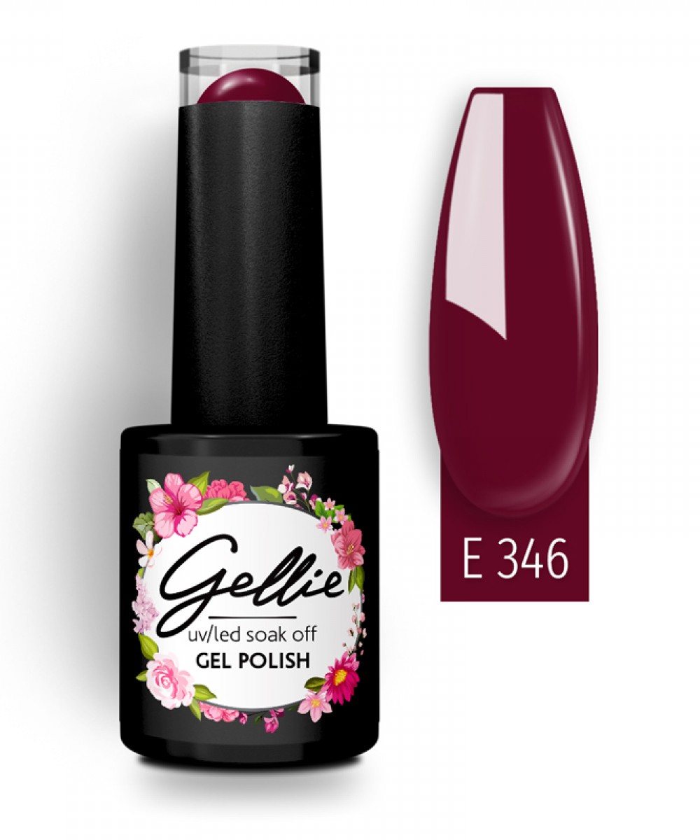 Gellie Ημιμόνιμο Βερνίκι Νυχιών E346 ,10ml *
