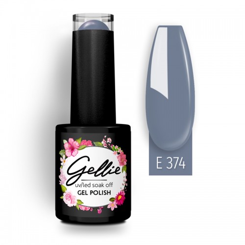 Gellie Ημιμόνιμο Βερνίκι Νυχιών E374 ,10ml