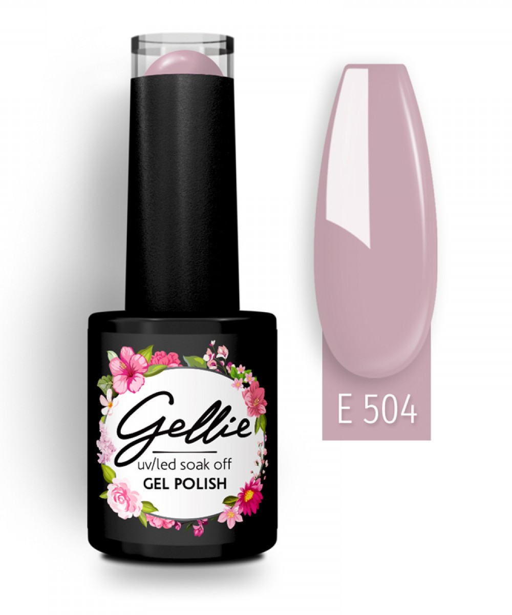 Gellie Ημιμόνιμο Βερνίκι Νυχιών E504 ,10ml