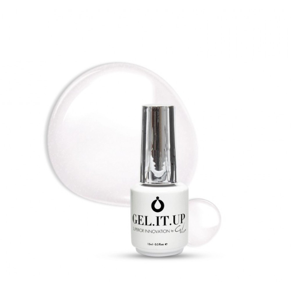 Gel It Up 5In1 Superior Base Coat Iridescent Pink, 15ml Gel It Up 5In1 Superior Base Coat Iridescent Pink, 15ml