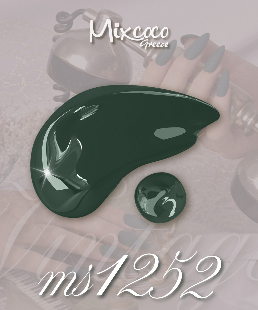 Mixcoco Ημιμόνιμο Βερνίκι Νυχιών MS 1252 15ml Hema Free