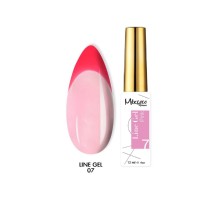Mixcoco Ημιμόνιμο Βερνίκι Νυχιών Line Gel  07 Pink 12ml