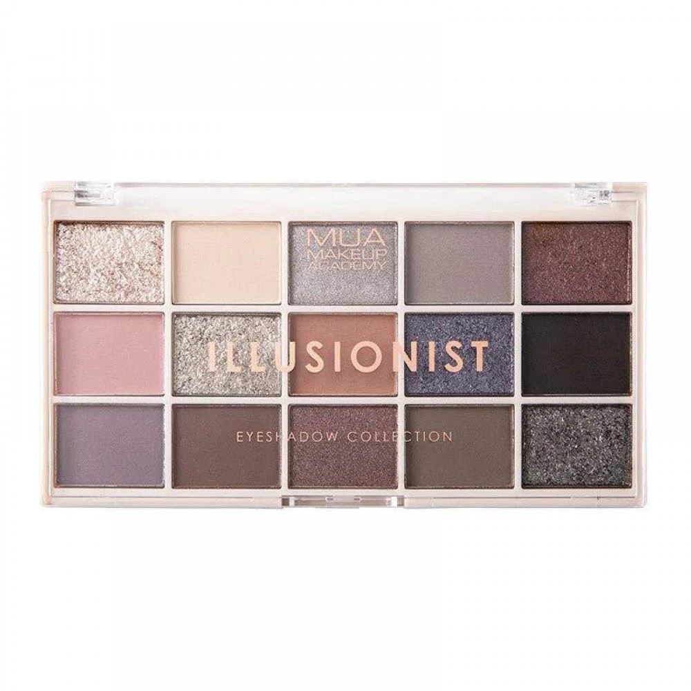 MUA 15 Shade Palette Illusionist 12g