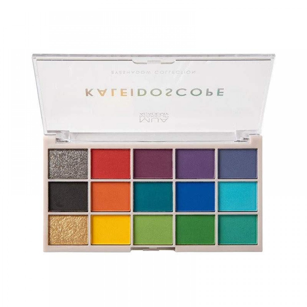 MUA 15 Shade Palette Kaleidoscope 12g