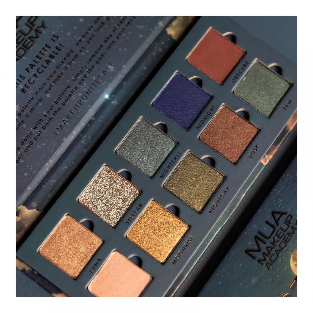 MUA 10 Shade Palette Nocturnal 10g MUA 10 Shade Palette Nocturnal 10g