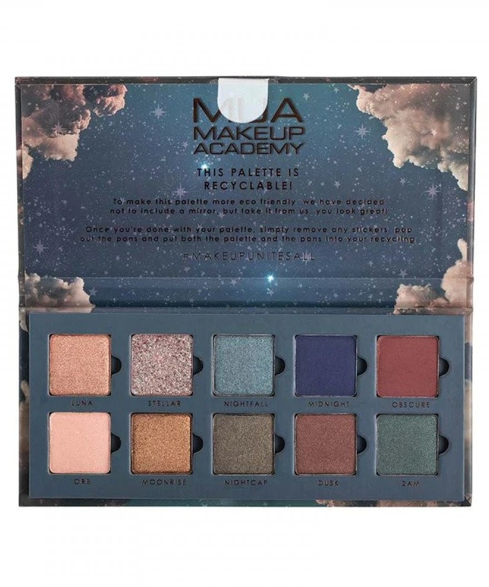 MUA 10 Shade Palette Nocturnal 10g *
