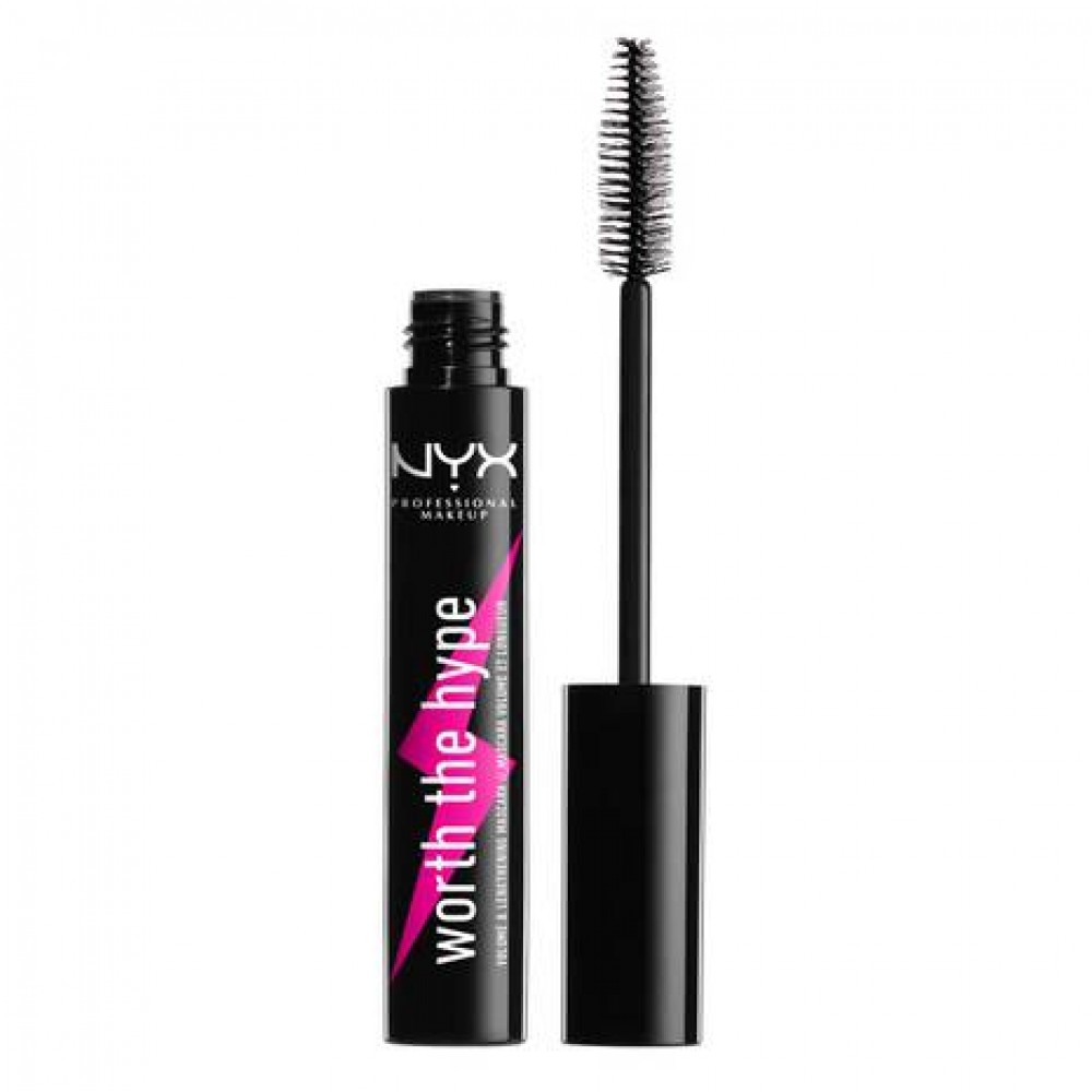 Nyx Worth The Hype Mascara Black Για Όγκο Και Μάκρος