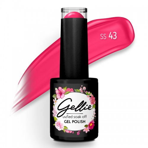 Gellie Ημιμόνιμο Βερνίκι Νυχιών SS43, 10ml