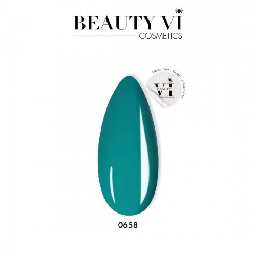 Ημιμόνιμο Βερνίκι Νυχιών Beauty  VI-658  15ML