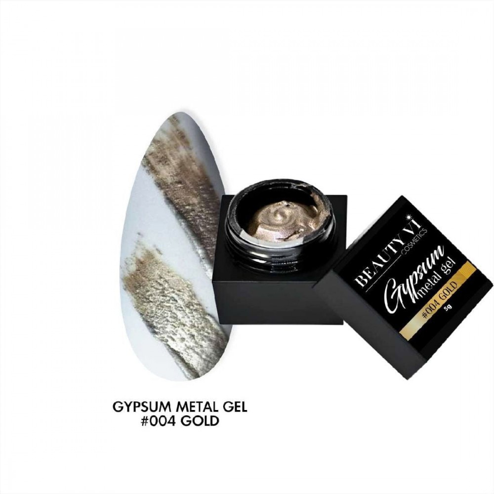 Mixcoco Gypsum Metal Gel 5gr Gold