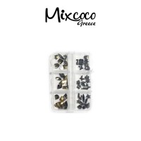 Mixcoco Multi-Shaped Crystal Rhinestones Set