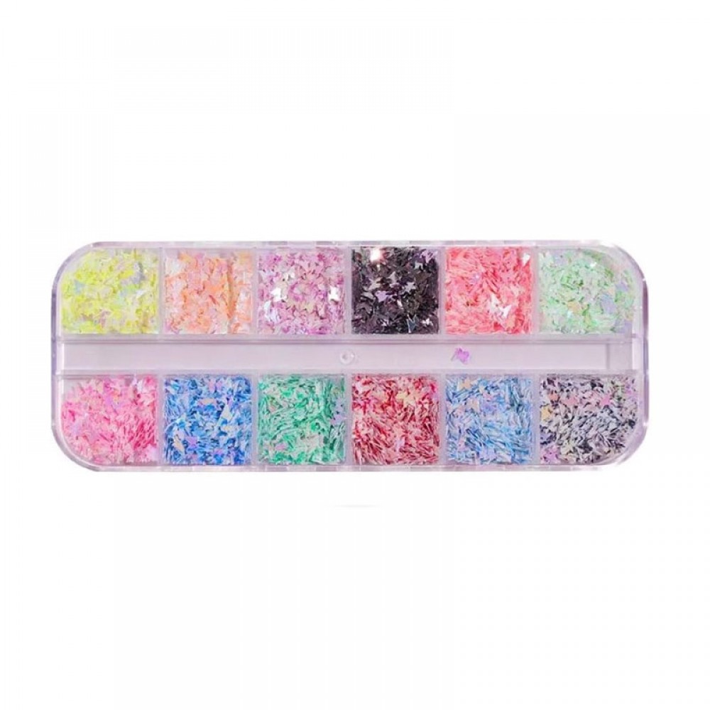 J.K Butterfly Box 02  Διακοσμητικά Νυχιών