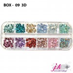 J.K Διακοσμητικά Κρύσταλλα Box 9 3D J.K Διακοσμητικά Κρύσταλλα Box 9 3D