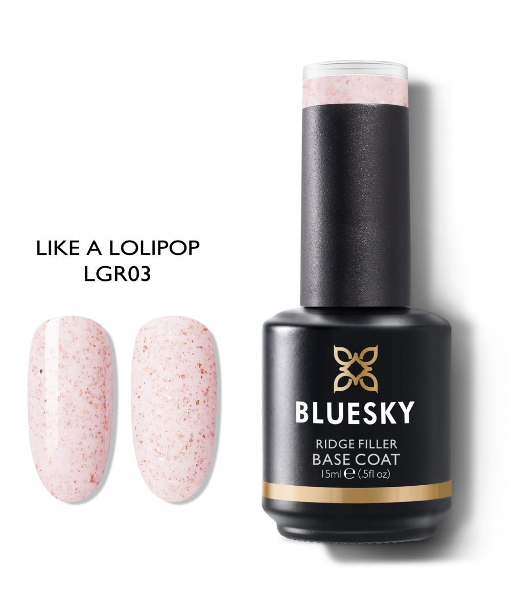 Bluesky  Like A Lolipop LGR03 Base Ridge Filler Glitter 15ml *