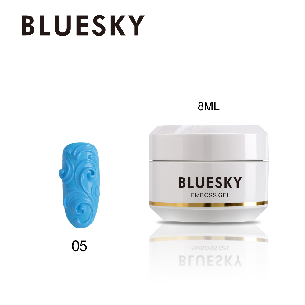 Bluesky Emboss Paste Gel Light Blue 8ml