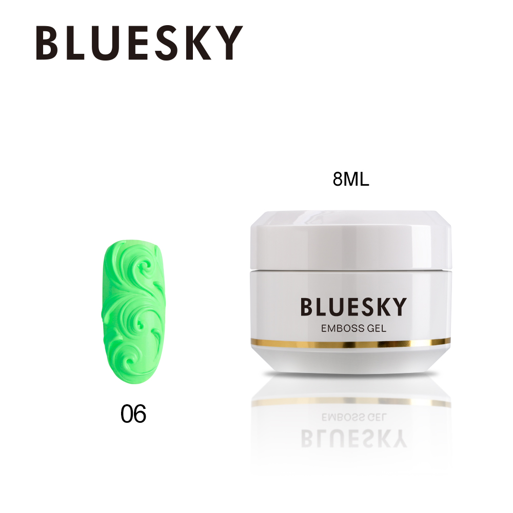 Bluesky Emboss Paste Gel Green 8ml