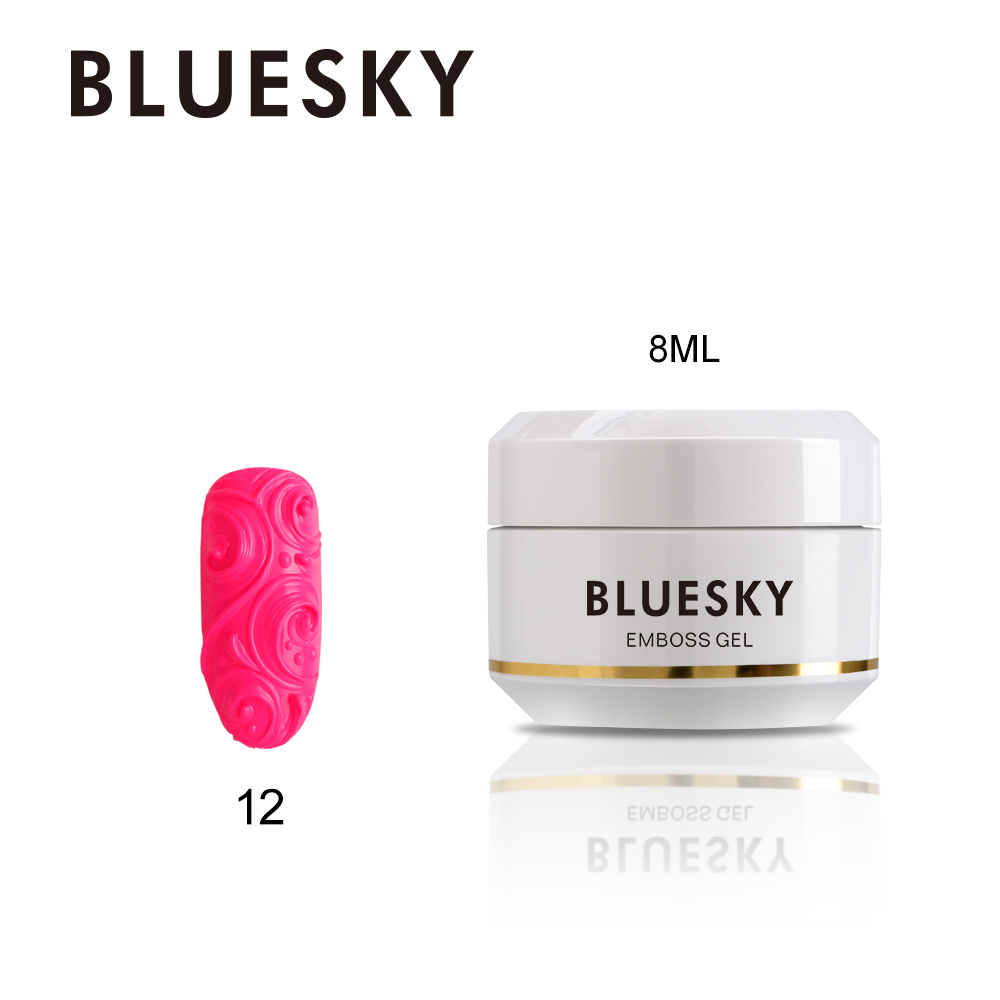 Bluesky Emboss Paste Gel Fuchsia 8ml