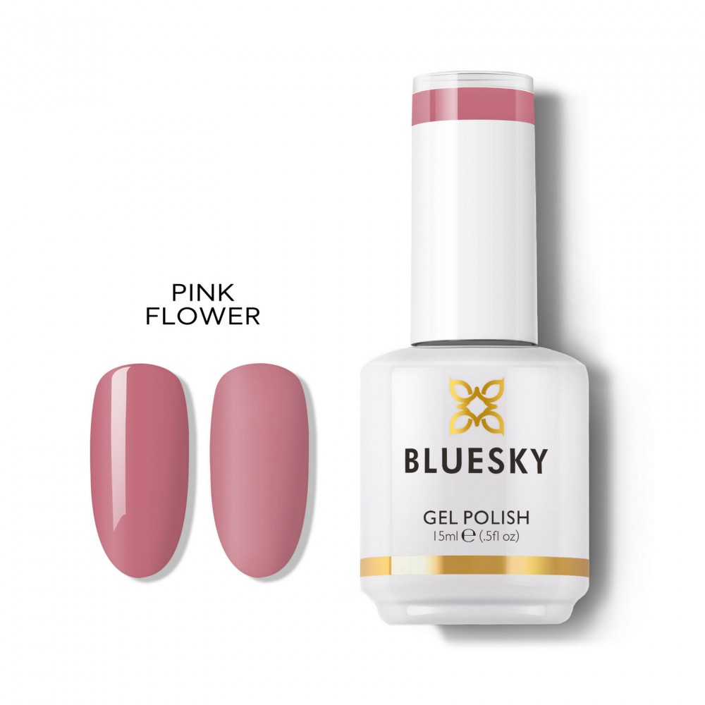 Bluesky Gel Polish Pink Flower 15ml *