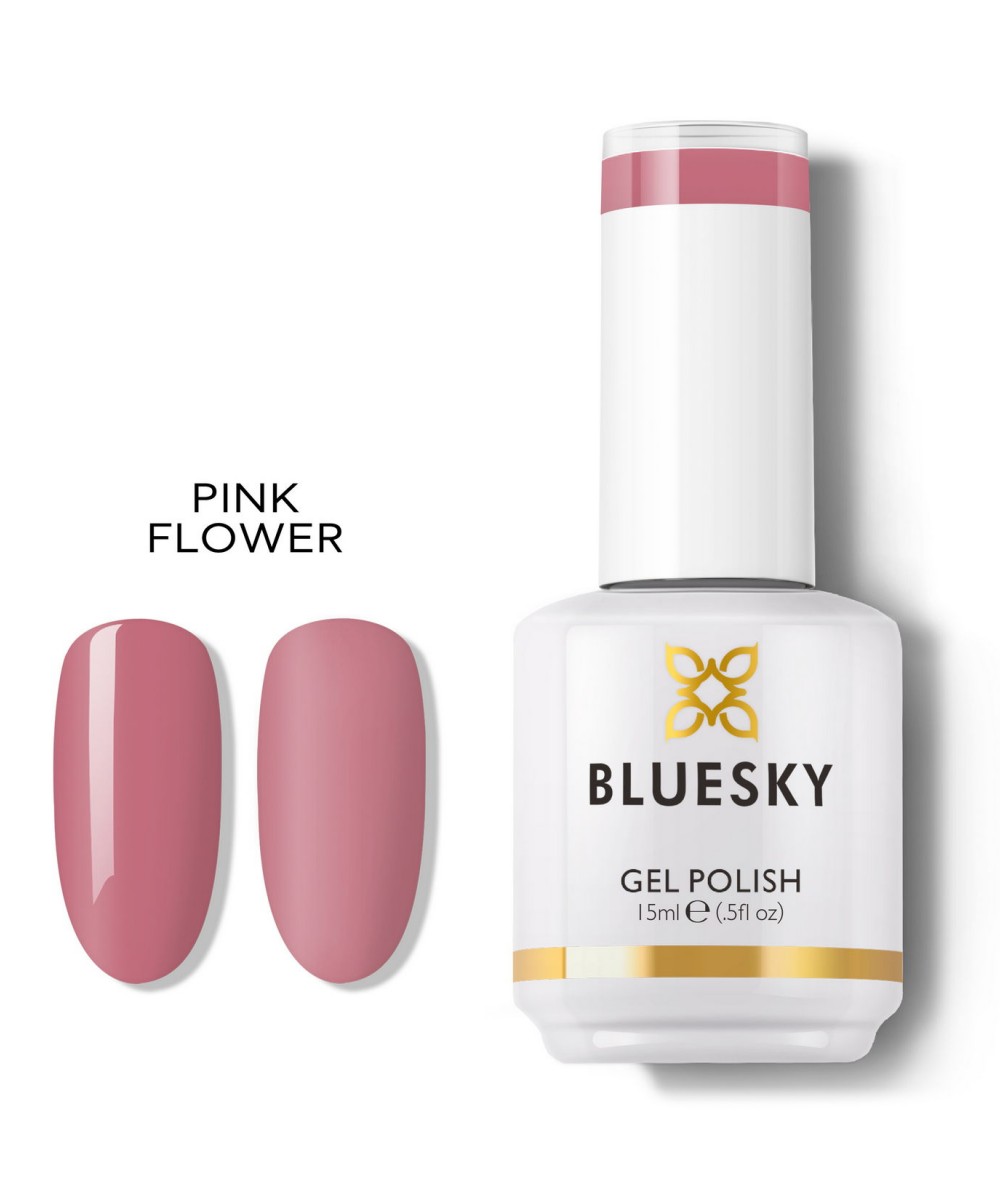 Bluesky Gel Polish Pink Flower 15ml *