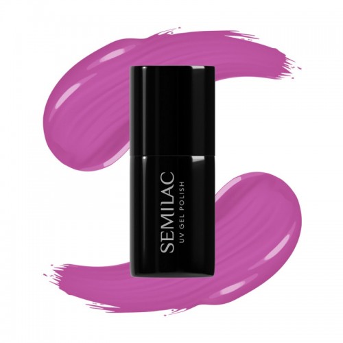 Semilac 601  UV Gel Polish Neon Pink Punch 7 ml