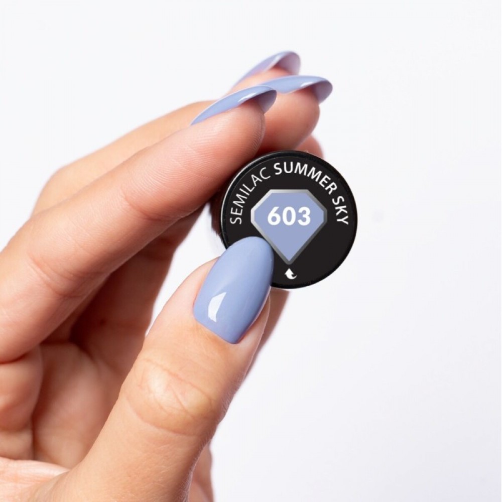 Semilac 603  UV Gel Polish Summer Sky 7 ml