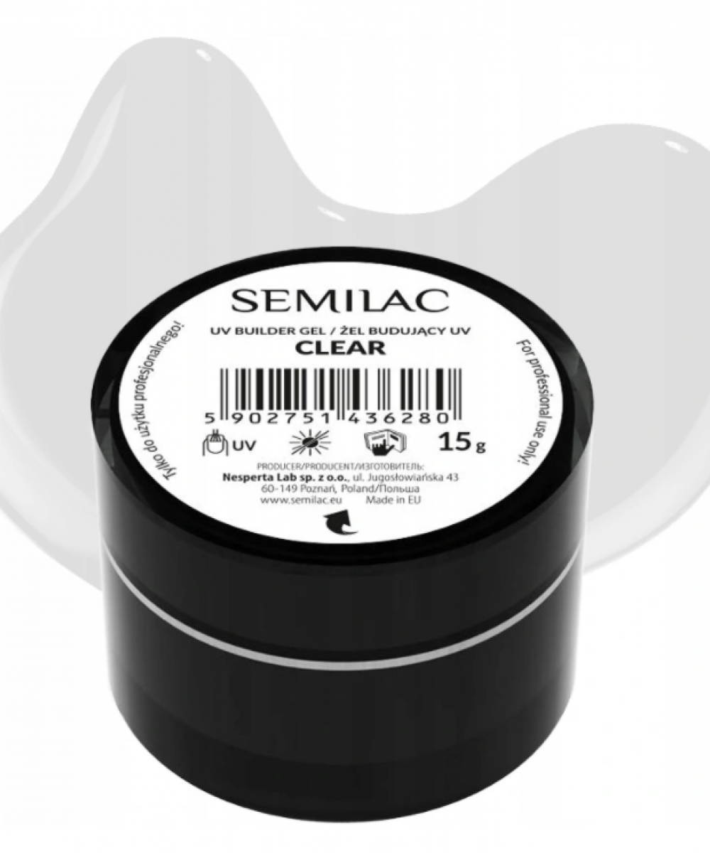 Semilac Builder Gel Clear 15 g