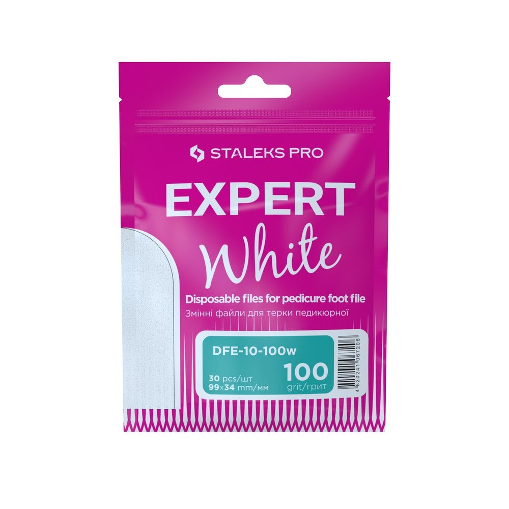 Staleks Ανταλλακτικά Αυτοκόλλητα Για Ράσπα Expert 10, 100 grit  (30 pcs)