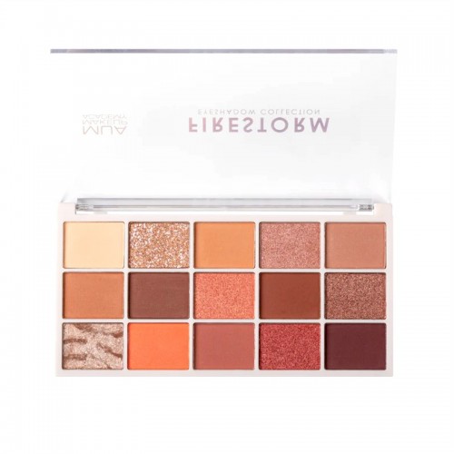 MUA 15 Shade Palette Firestorm 12g *